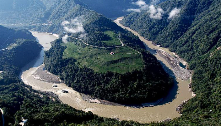 barrage tibet chine construction
