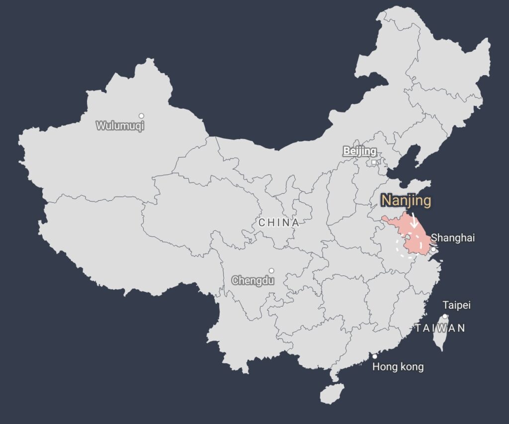 localisation nanjing