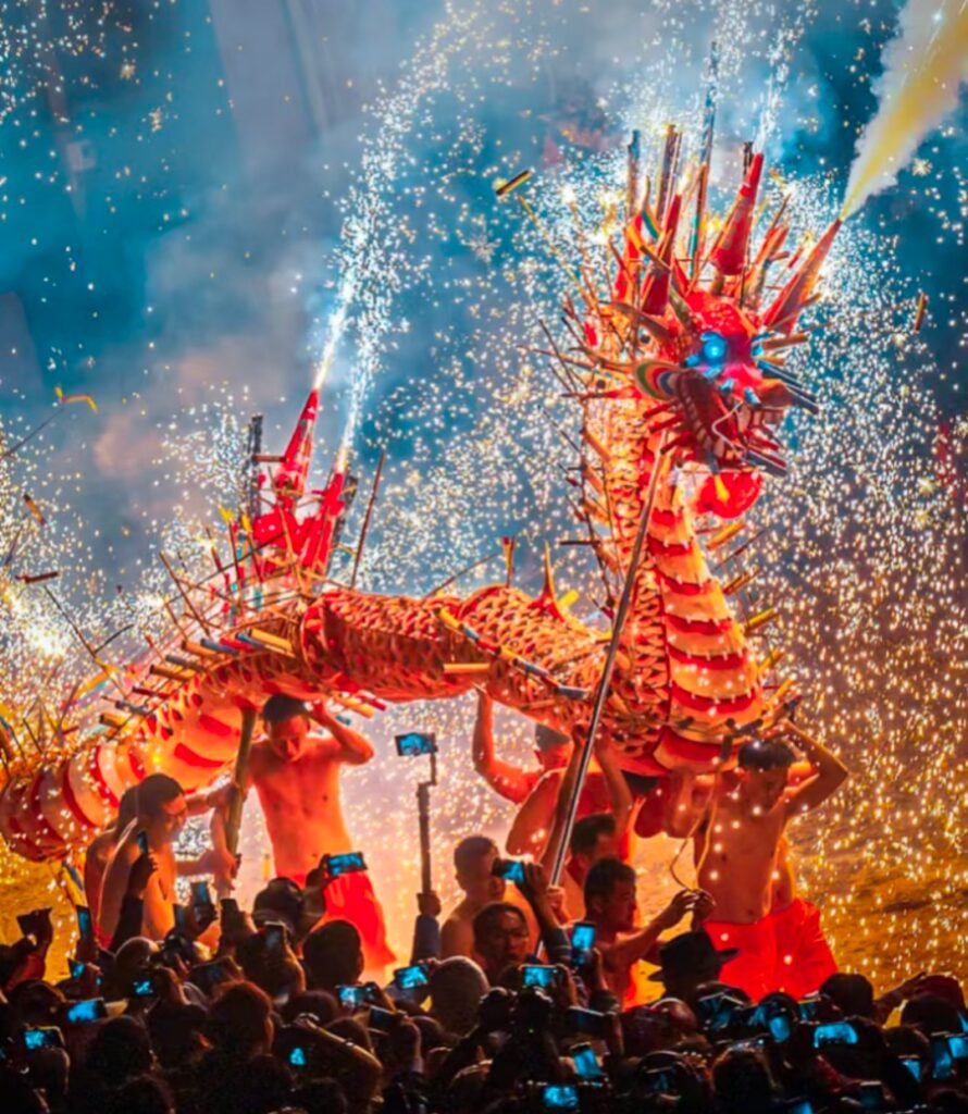 nouvel an chinois dragon