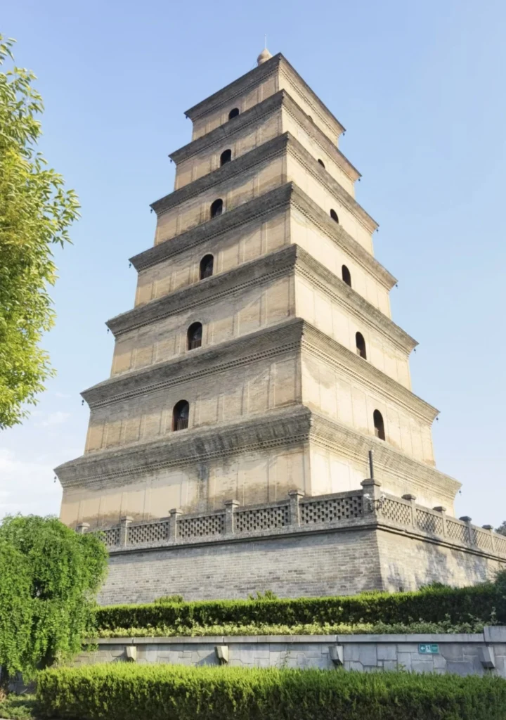 grande pagode de l'oie sauvage xi'an