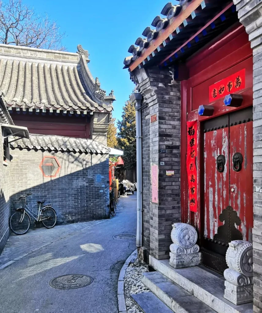 hutongs a pekin
