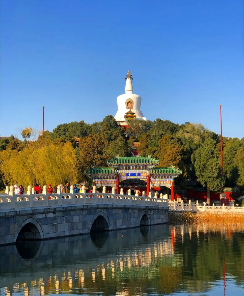 parc beihai pekin chine