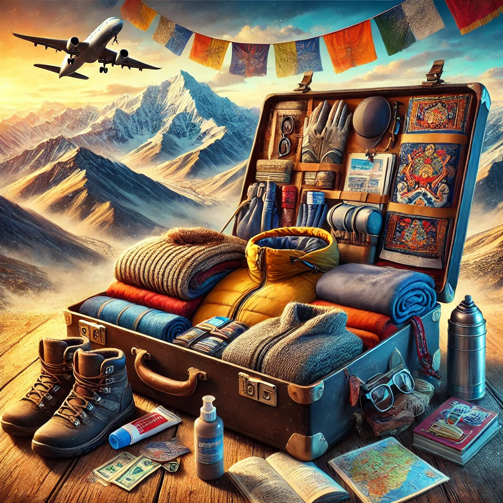 preparer valise voyage tibet