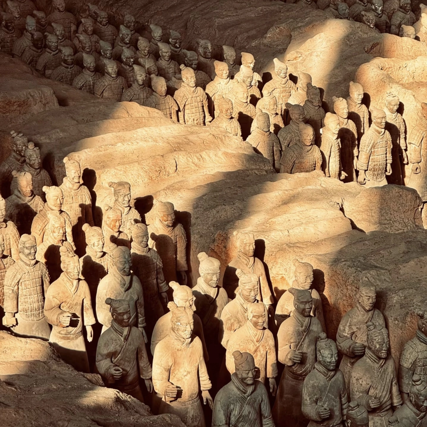 armée de terre cuite