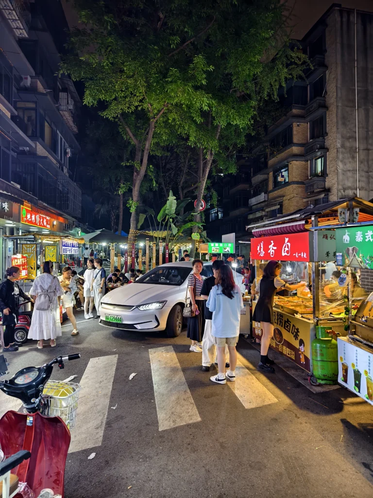sortie nocturne chine