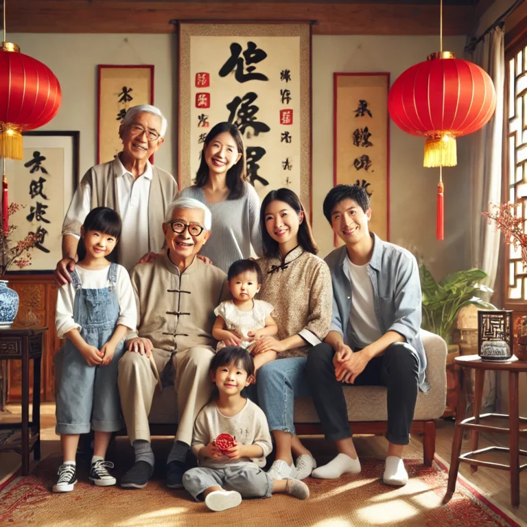 Pourquoi les Chinois vivent-ils souvent avec leurs parents ?