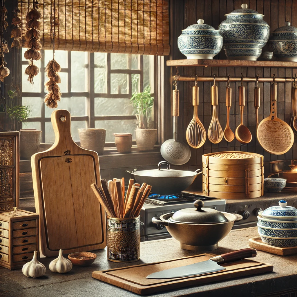 ustensiles chinois indispensables pour cuisiner