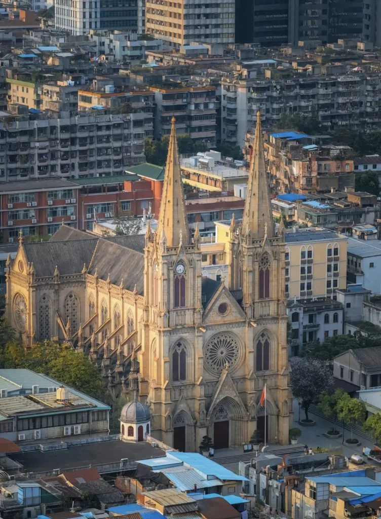 cathedrale du sacre coeur canton christianisme chine