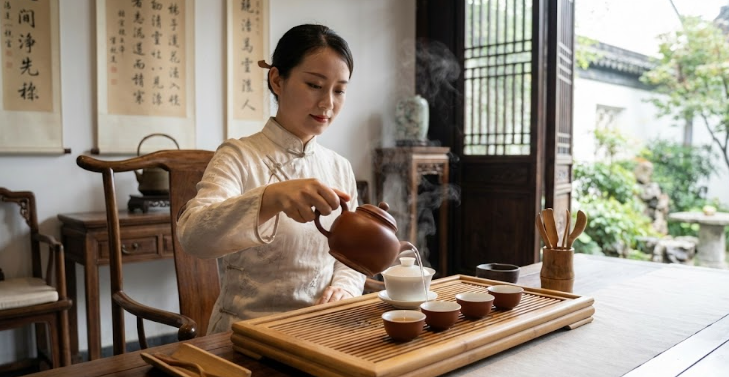 maison de thé chine