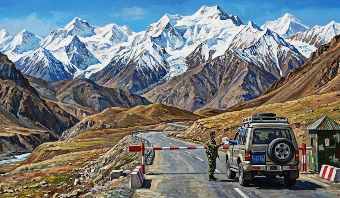 poste de controle xinjiang