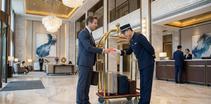 pourboire en chine dans un hôtel