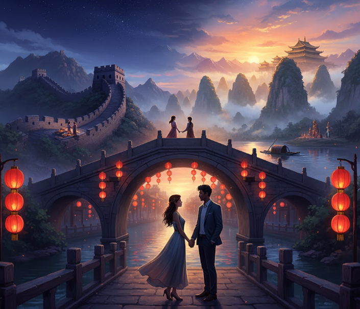 partir en couple en chine