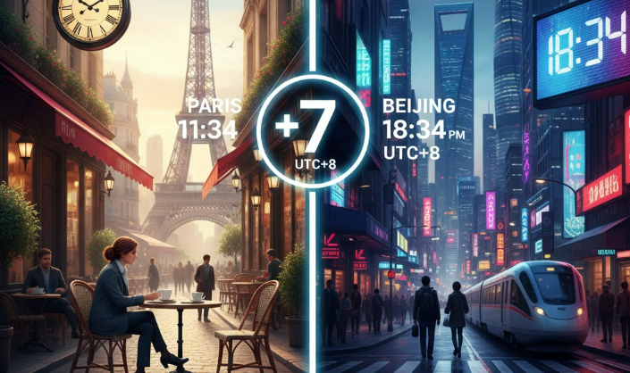 décalage horaire chine