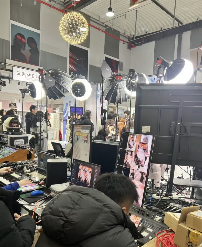 studio de live stream shopping en chine
