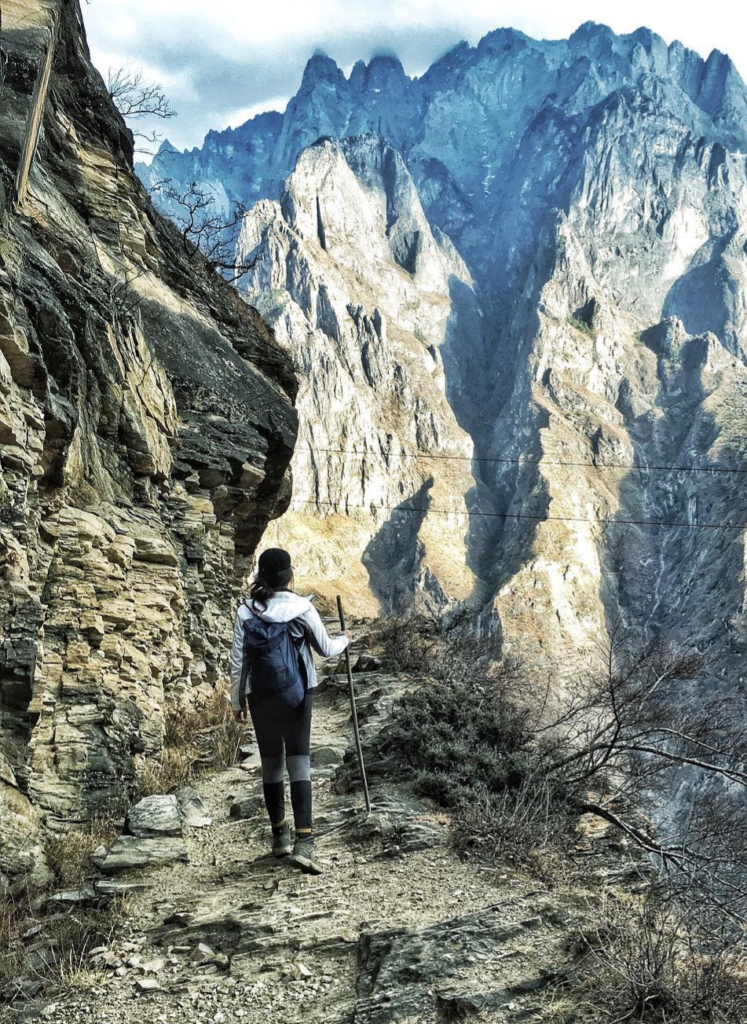 chemin pour aller au tiger leaping gorge