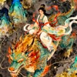 qilin peinture