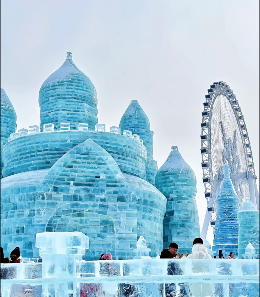 festival de glace harbin hiver
