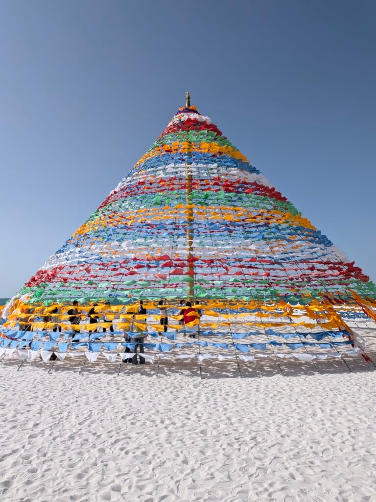 le bord du lac qinghai
